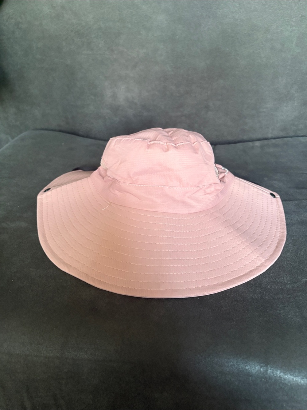 Light Pink Wide Brim Sun Hat - Women's Outdoor Hat